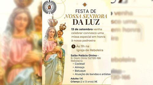 Portugal: Imigrantes maienses celebram festa de Nossa Senhora da Luz na Reboleira