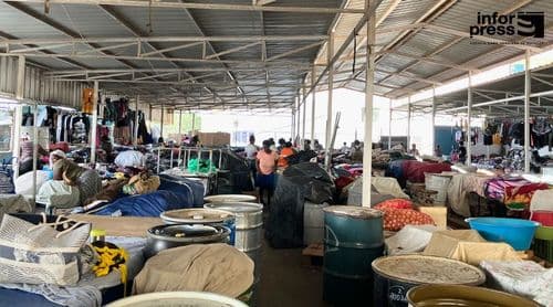 Vendedeiras de Ponta Belém realocadas após incêndio queixam-se de fracas vendas e demora nos apoios