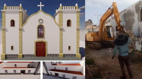 Boa Vista: Igreja de Santa Isabel em obras de requalificação