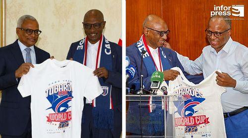 PM e PR homenageiam selecção de futebol pela histórica qualificação de Cabo Verde ao Mundial 