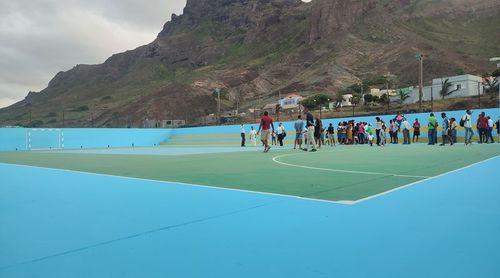 São Nicolau: Câmara Municipal da Ribeira Brava entrega as obras requalificadas do polivalente desportivo de Morro Brás