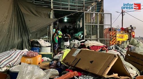 Vendedeiras de Ponta Belém realocadas após incêndio queixam-se de fracas vendas e demora nos apoios