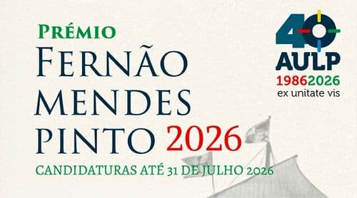 CPLP: Candidaturas ao Prémio Fernão Mendes Pinto 2026 abertas até 31 de Julho