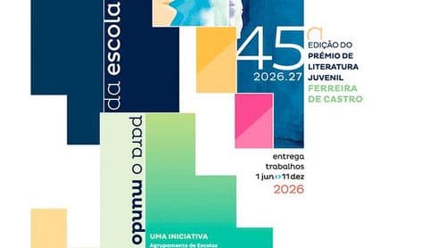 Literatura: Candidaturas à 45.ª edição do Prémio Ferreira de Castro abertas até 11 de Dezembro