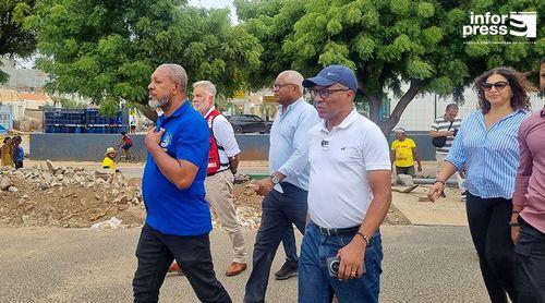 São Vicente/Chuvas: PM garante reforço de meios para apoiar câmara municipal no saneamento
