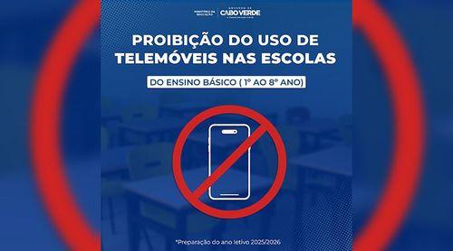   Ministério da Educação proíbe uso de telemóveis por parte dos alunos do Ensino Básico