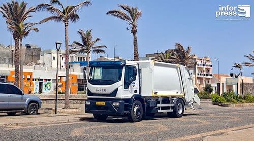 Santo Antão: Ribeira Grande implementa recolha diária de lixo nas duas cidades com novo camião