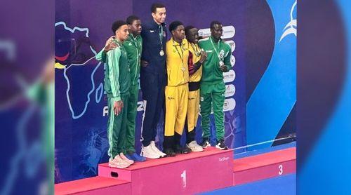 Natação: Rohan Shearer conquista segunda medalha de ouro para Cabo Verde no Campeonato Africano Júnior em Gana