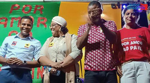 Autárquicas 2024/Paul: Rosa Rocha garante que novo patamar de desenvolvimento pode ser alcançado com Hilarino da Luz