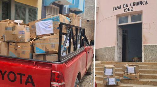 São Vicente: Rotary Club do Mindelo disponibiliza 18 toneladas de água potável e produtos de higiene a associações