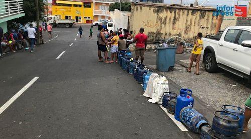 Fogo: Butane gas shortage causes long lines at sales points