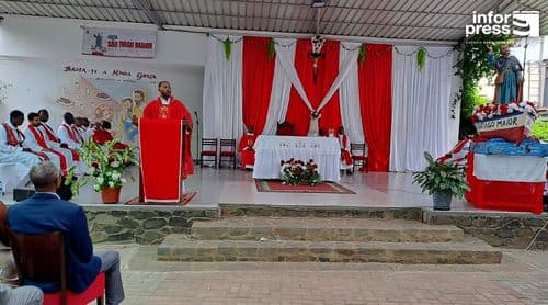 Santa Cruz: Padre desafia fiéis a viverem a fé com humildade e espírito de serviço na festa de São Tiago Maior