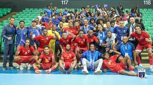 Futsal: Selecção nacional masculina participa na Copa das Nações no Brasil em Outubro