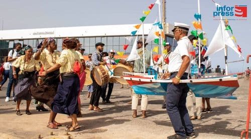 Porto Novo: Sonjon Revoltiód Group performs at the tenth edition of the “Weekend Capverdien” event in Luxembourg