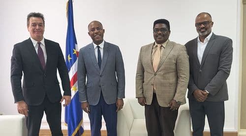 Presidente do Grupo Teleport reúne-se com primeiro-ministro para acelerar implementação de três projectos estratégicos em Cabo Verde