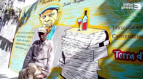 Paul: Projecto “Terra d’Sodéd” homenageia centenário com criação de um mural sobre sua vida