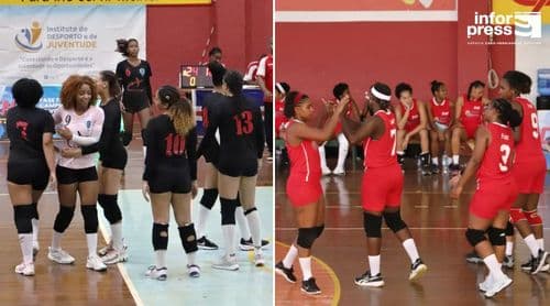 Nacional Voleibol: Campeonato chega esta tarde ao fim da fase de grupos com duas equipas femininas já qualificadas 