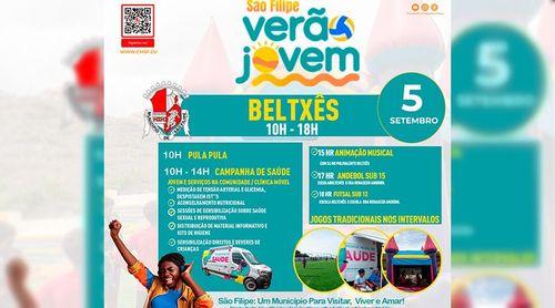 São Filipe: Feira de saúde e desporto enquadrado no programa “Verão jovem São Filipe 2025” chega ao bairro de Beltchés