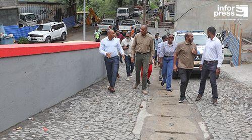 São Salvador do Mundo: Ministro das Infraestruturas promete melhorar acessos à Faveta e Picos Acima 
