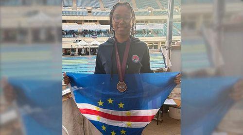 Natação: Willina Jules-Marthe conquista medalha de bronze no Campeonato Africano Junior no Egipto
