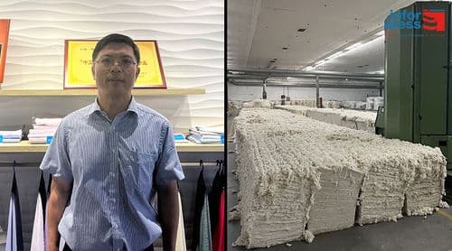Fábrica chinesa alerta para importância do controlo da contaminação do algodão africano