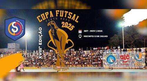 Porto Novo: Definidos jogos dos quartos de final da copa futsal 2025 