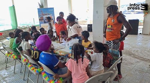 Tarrafal Beach Sports cria espaço para crianças e alternativa de ocupação durante as férias