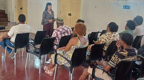 São Nicolau: Artistas reconhecem importância da formação em técnicas de comunicação