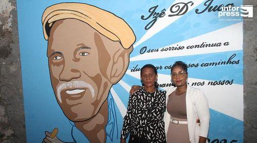 Porto Novo/São João: Tamboreiro recebe mural numa homenagem póstuma da autarquia