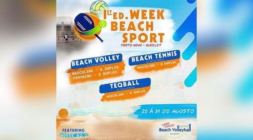 Porto Novo: Primeira edição da semana dos jogos de praia decorre entre 25 e 31 de Agosto - promotores