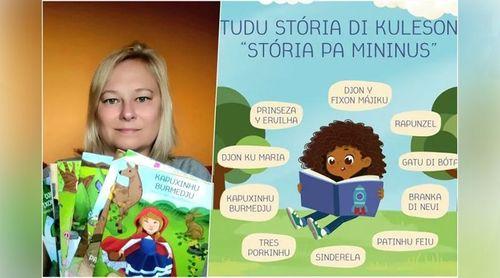 São Vicente: Polaca Karolina Abramowicz apresenta “Stória pa Mininus” no Bombu Mininu