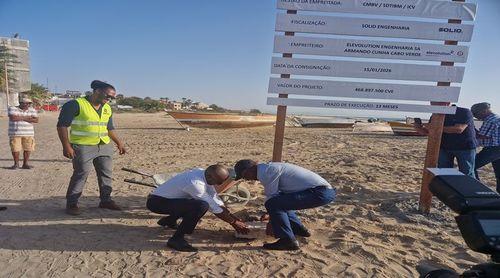 Boa Vista: Governo e câmara municipal lançam obras da Orla Marítima de Sal Rei orçadas em 550 mil contos