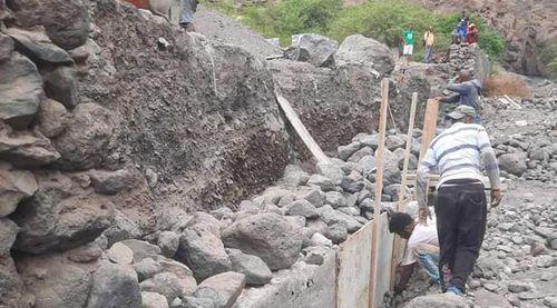 Porto Novo/Monte Trigo: obras de reconstrução do muro da proteção já andam 