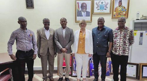 Francisco Carvalho enaltece no Gana o reflexo da parceria nas boas práticas na gestão dos resíduos sólidos