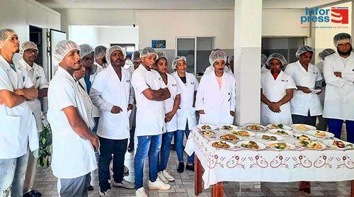 Porto Novo: Autarquia capacita jovens na Freguesia de Santo André em culinária para melhorar o serviço turístico 