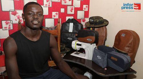Jovem artesão cria marca Alfa DM e sonha um dia ter a própria confecção