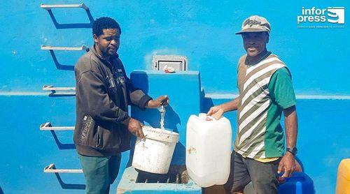 Porto Novo: Autotanques começam a fornecer água para alívio das populações do Planalto Norte