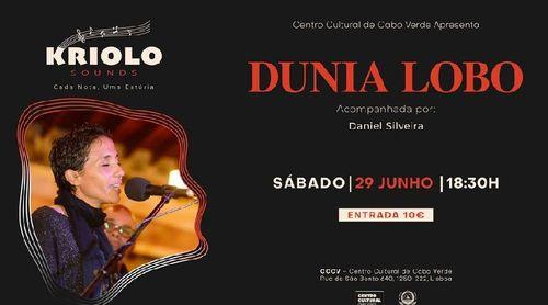 Portugal: Dunia Lobo em concerto intimista no “Kriolo Sounds – Cada Nota, Uma Estória”