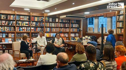 Portugal: Mário Lúcio Sousa fala no impacto que os livros podem ter no mundo na apresentação do seu novel romance (c/áudio)