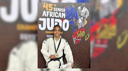 Judo: Djamila Correia e Silva conquista prata no Campeonato Africano no Egipto