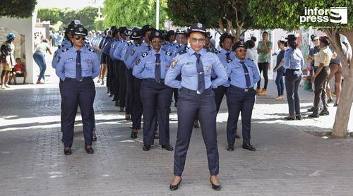 Mulheres forças de segurança realizam marcha apelando às cabo-verdianas a nunca desistirem dos seus sonhos