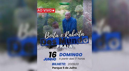 Teatro: Tikai apresenta "Boita i Raboita des Mundo" domingo no Parque 5 de Junho