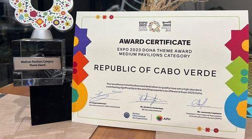 Pavilhão de Cabo Verde na expo 2023 Doha (Qatar) distinguido com prémio do tema e conceito