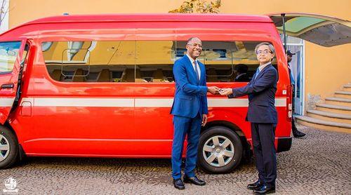 Japão doa a Cabo Verde viaturas para serviços de Protecção Civil e bombeiros