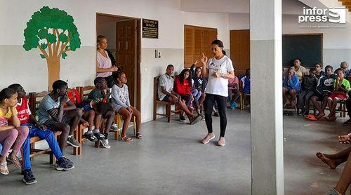 Ilha do Sal: Crianças do Centro Comunitário Chã de Matias participam em workshop sobre promoção dos direitos das crianças