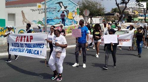 São Vicente: Manifestação de trabalhadores atingiu os objectivos preconizados- porta-voz dos sindicatos