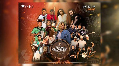 Praia: Hélio Batalha, Ceuzany e Paulinha entre artistas que vão animar o Festival de Churrasco