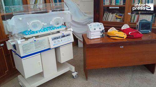 São Vicente: Doação de igreja reforça equipamentos do Serviço de Neonatologia do Hospital Baptista de Sousa