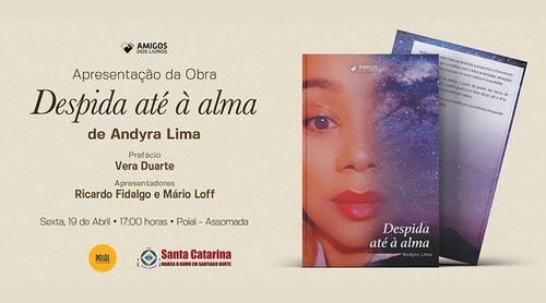Santa Catarina: “Despida até à alma” primeira obra poética de Andyra Lima apresentado esta sexta-feira em Assomada
