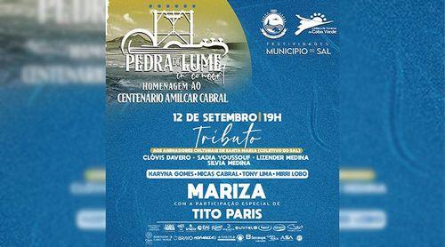 Ilha do Sal: Terceira Edição do ‘Pedra de Lume in Concert’ traz fadista Mariza ao berço da ilha